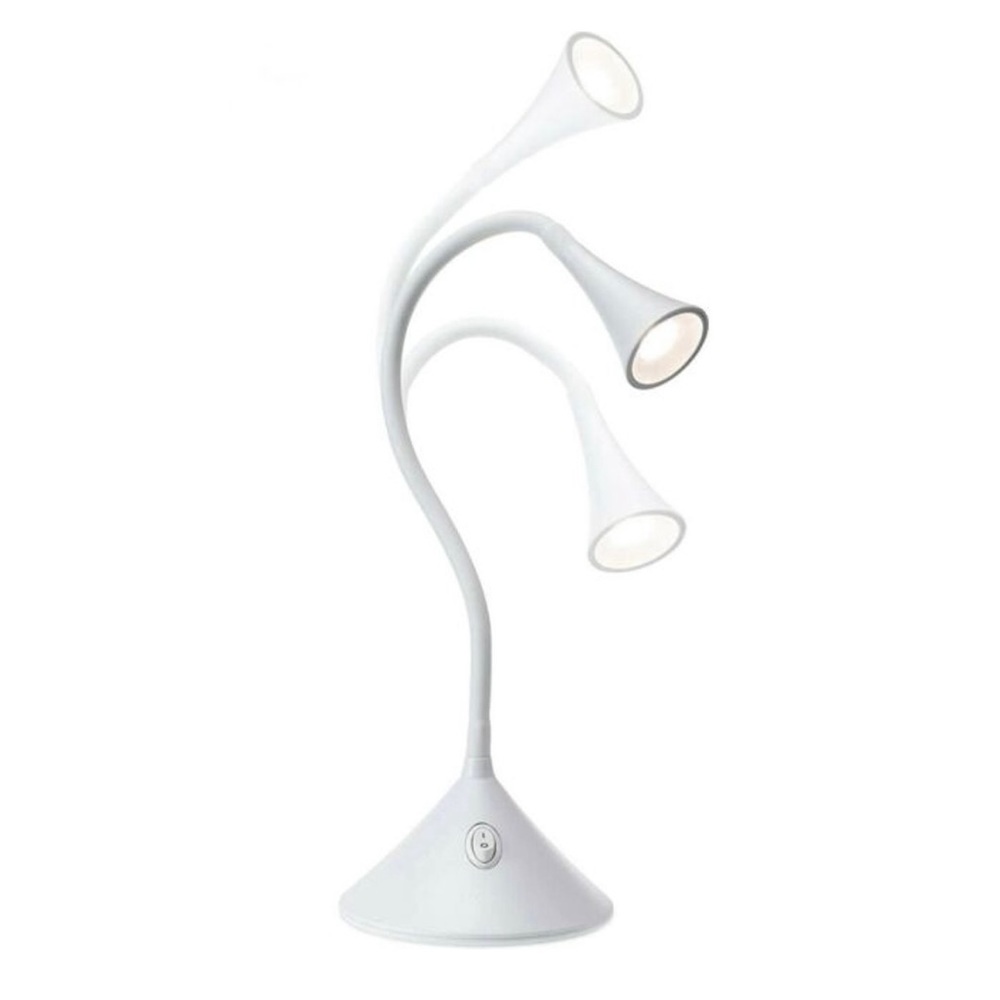 Sunbeam Flexible LED Desk Lamp Energy Star LED Adjustable White Task Lamp